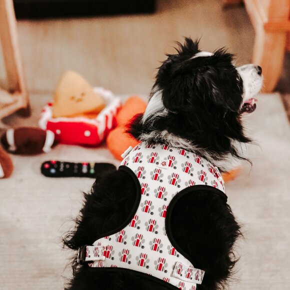 Ohio State Buckeye's Helmet Paw Print Pet Harness - Picture 8 of 10